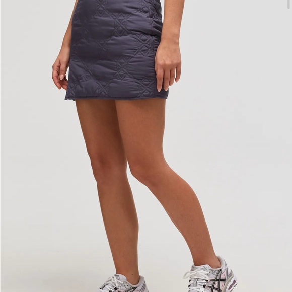 DAILY PAPER Quilted skirtPHILIPA in dark gray